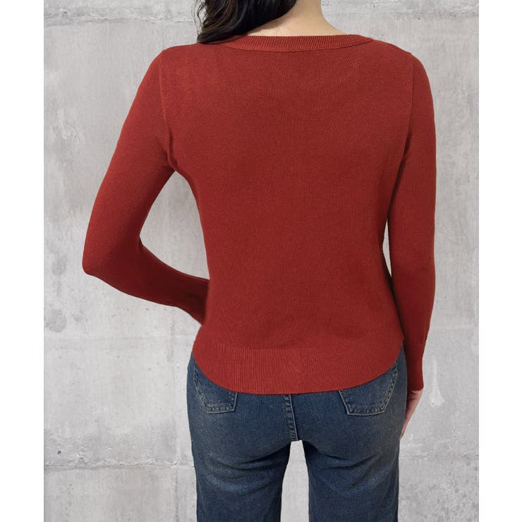 ワンポイントカーディガン リボン刺しゅう | Miniministore | 詳細画像19 