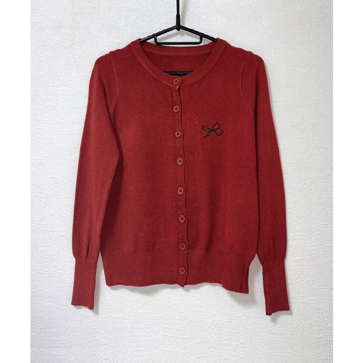 ワンポイントカーディガン リボン刺しゅう | Miniministore | 詳細画像20 