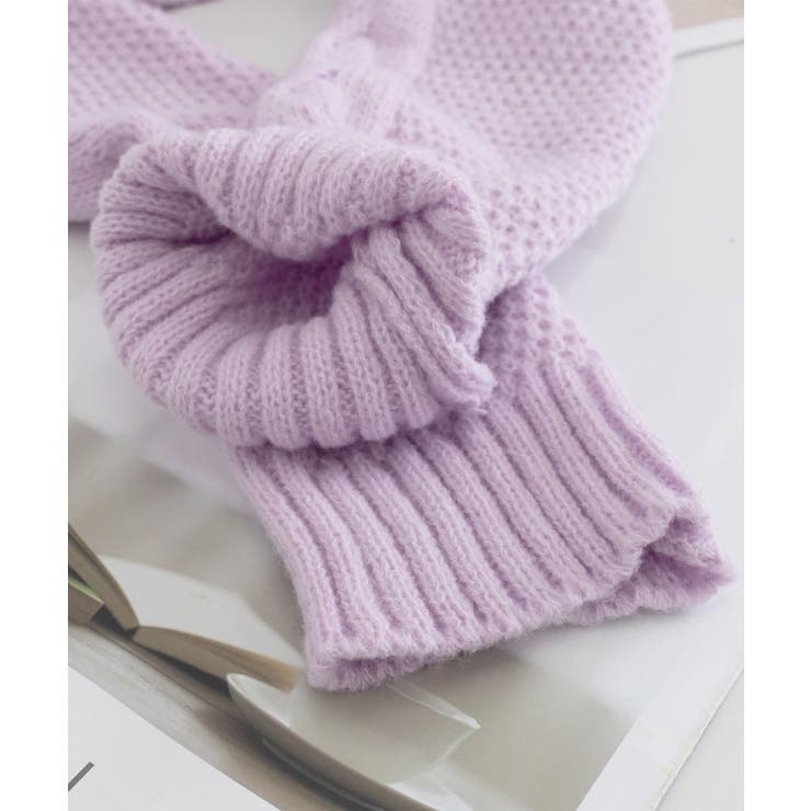 ケーブル編みニットカーディガン ビッグ襟 | Miniministore | 詳細画像23 