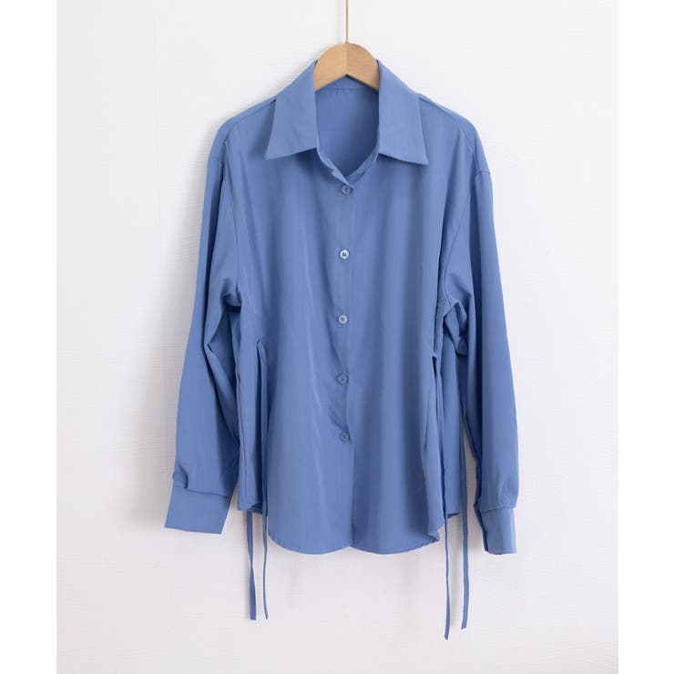 リボンシェイプシャツブラウス レディース | Miniministore | 詳細画像18 
