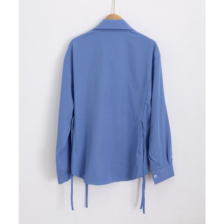 リボンシェイプシャツブラウス レディース | Miniministore | 詳細画像19 