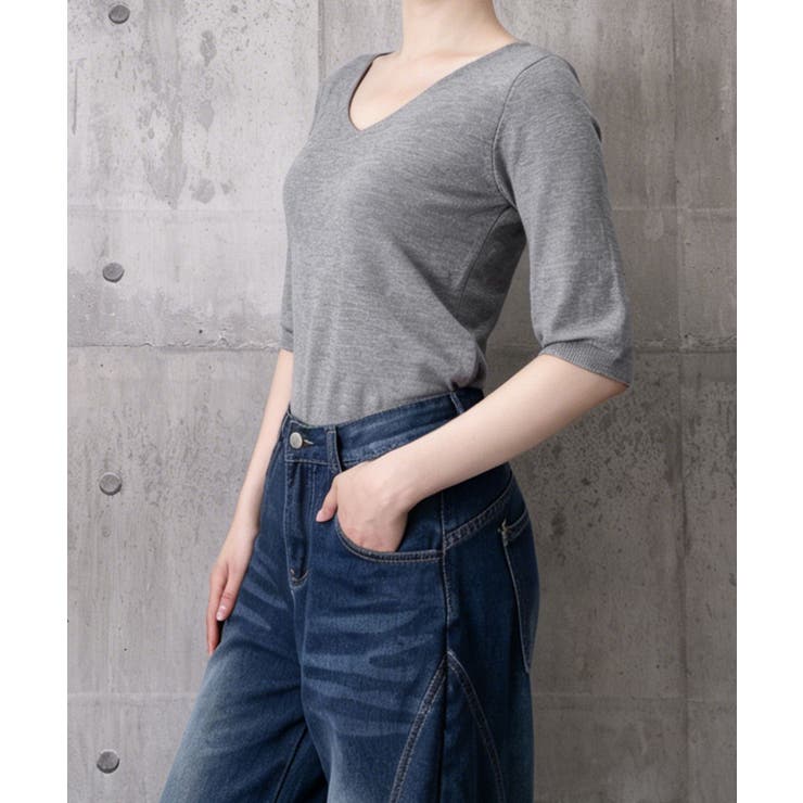 ニットトップス レディース 韓国風春夏服 | Miniministore | 詳細画像19 
