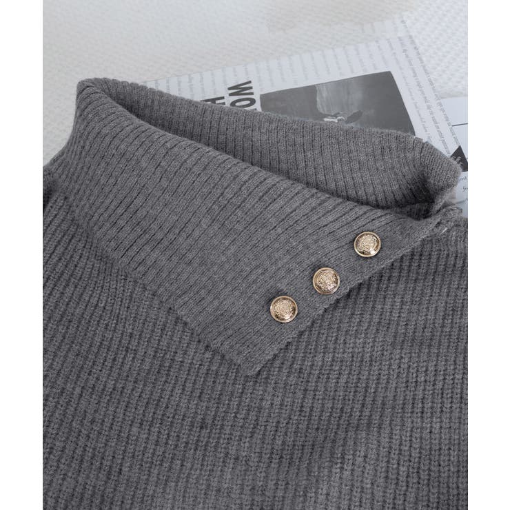 ニットワンピースオフショルダーワンピース | Miniministore | 詳細画像18 