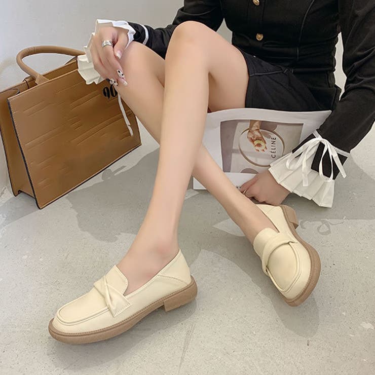 ローファー レディース パンプス 厚底靴[品番：AGCW0004753]｜SUNSHINE