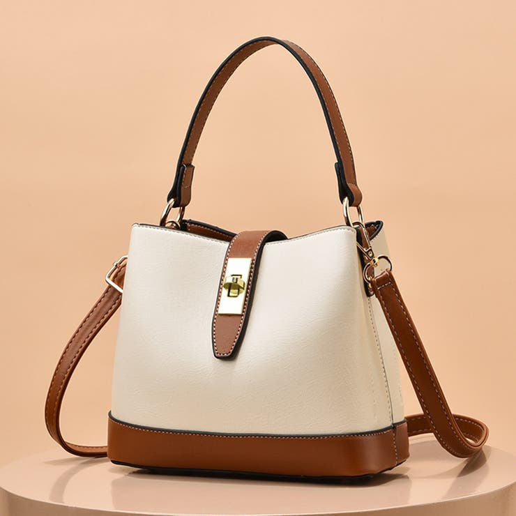 LANCEL バケツ型ショルダーバッグ