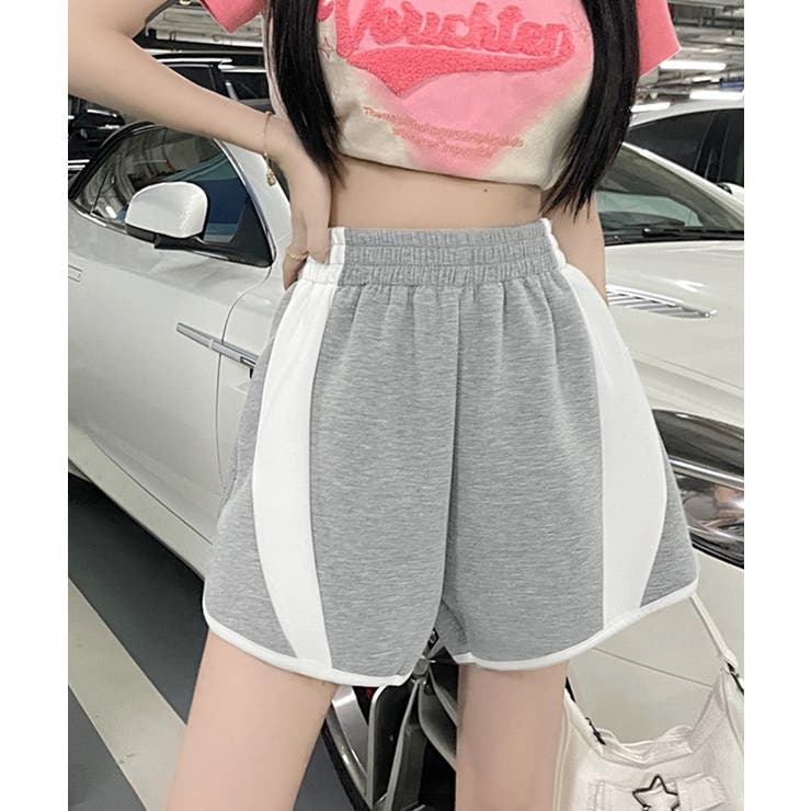 スウェットパンツ ショートパンツ 短パン[品番：AGCW0005628