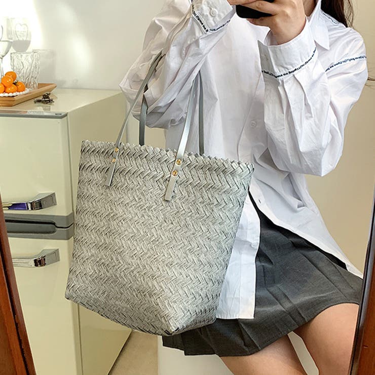 期間限定30％OFF! かごバッグ トートバッグ[品番：II000008830 レディース 夏 その他