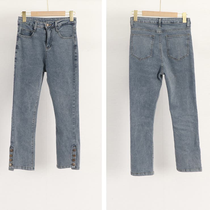 アンクル丈 デニムパンツ レディース韓国[品番：II000009845]｜Miniministore（ミニミニストア）のレディース ファッション通販｜SHOPLIST（ショップリスト）