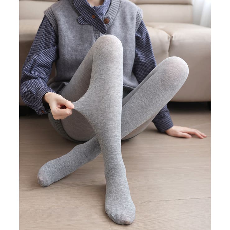 裏起毛レギンス ハイウエスト厚手タイツ冬 | Miniministore | 詳細画像13 