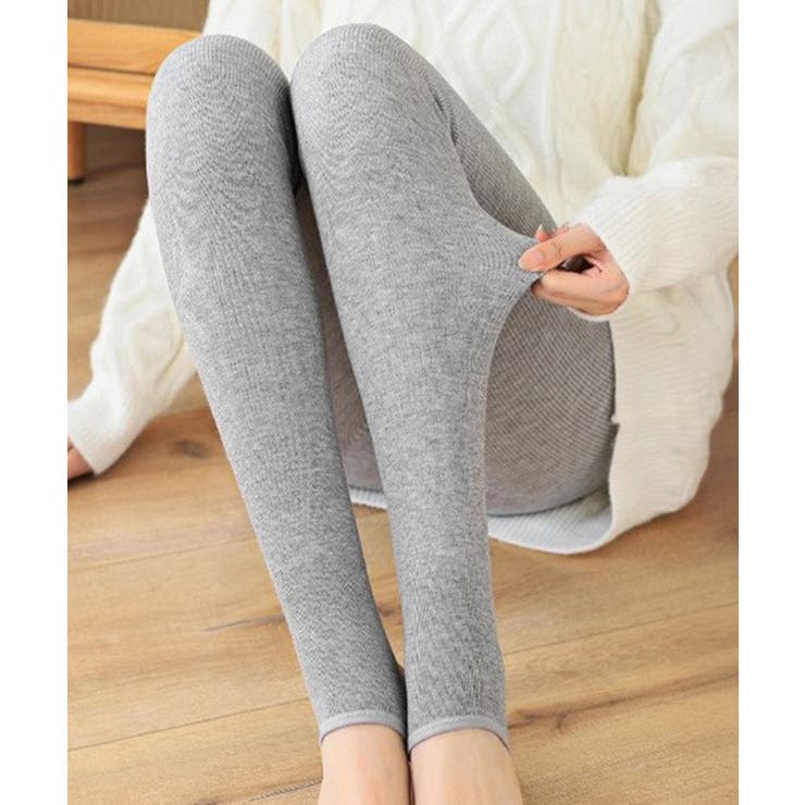 裏起毛レギンス ハイウエスト厚手タイツ冬 | Miniministore | 詳細画像15 