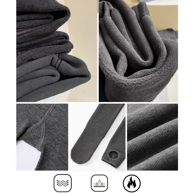 裏起毛レギンス ハイウエスト厚手タイツ冬 | Miniministore | 詳細画像20 