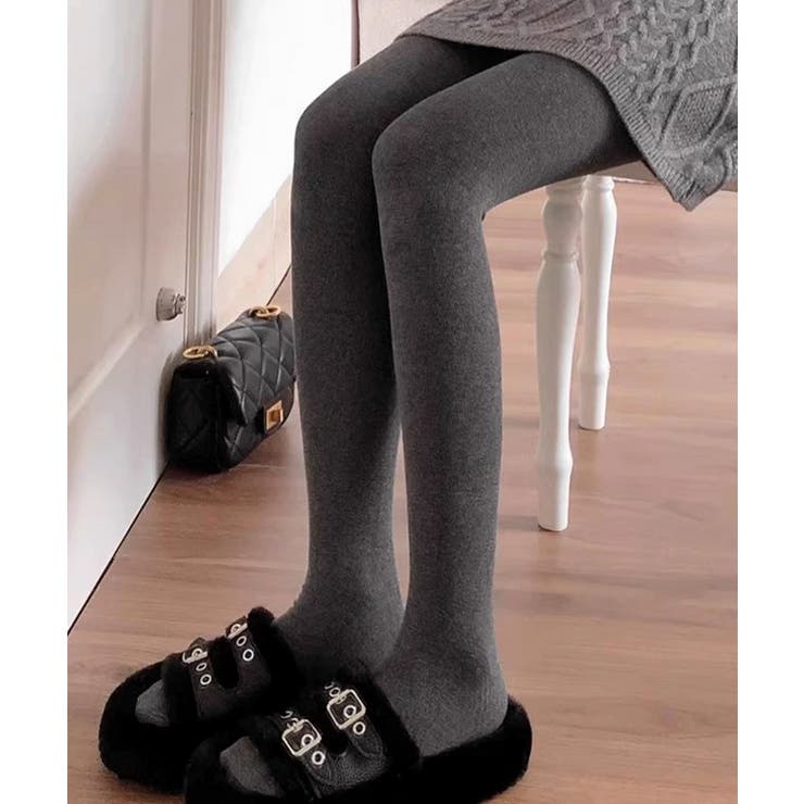 裏起毛レギンス ハイウエスト厚手タイツ冬 | Miniministore | 詳細画像4 