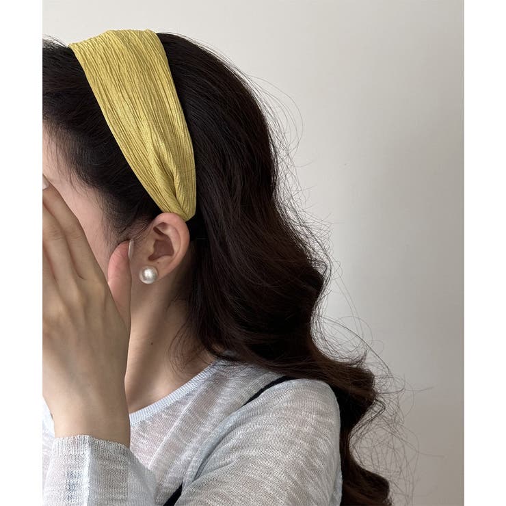 プリーツワイドカチューシャ幅広ヘアバンド | Miniministore | 詳細画像11 