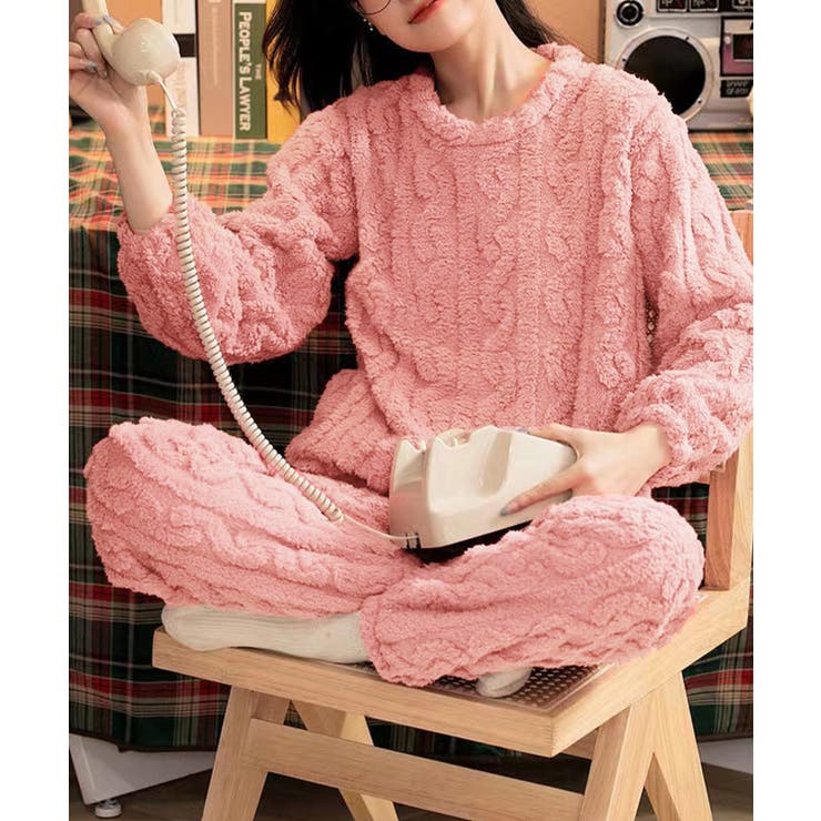 フリースパジャマ レディース 上下セット | Miniministore | 詳細画像12 