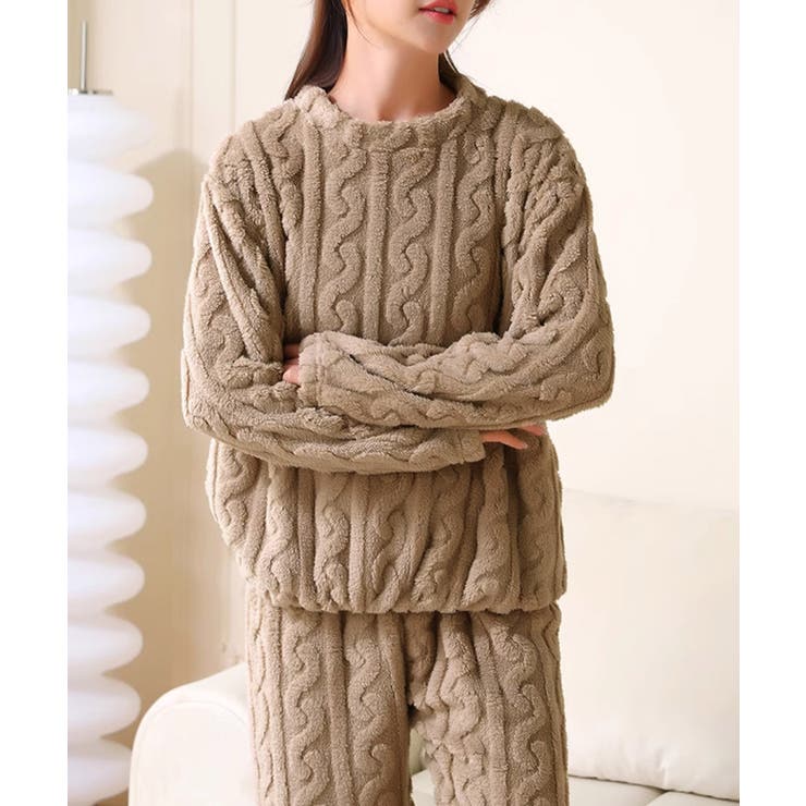 フリースパジャマ レディース 上下セット | Miniministore | 詳細画像6 