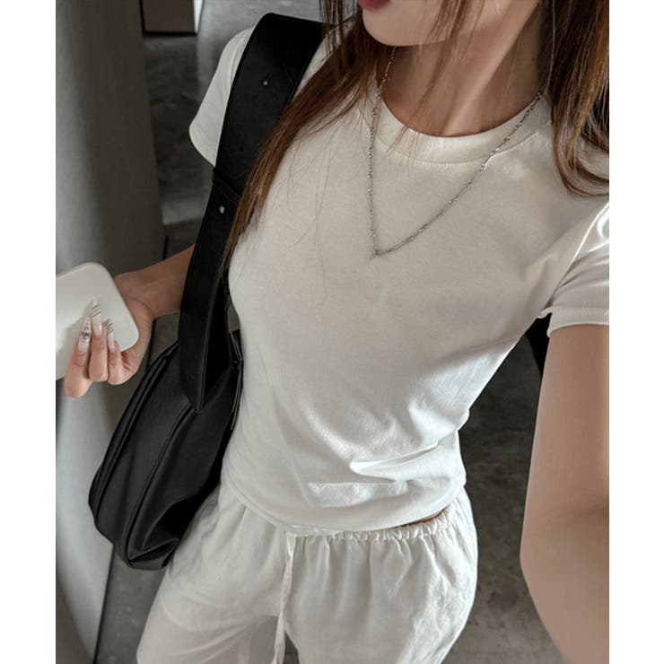 Tシャツ レディース フィットカットソー | Miniministore | 詳細画像2 
