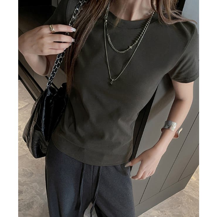 Tシャツ レディース フィットカットソー | Miniministore | 詳細画像7 