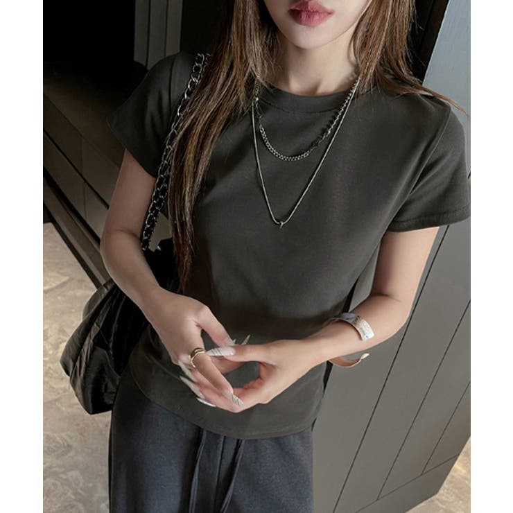 Tシャツ レディース フィットカットソー | Miniministore | 詳細画像8 