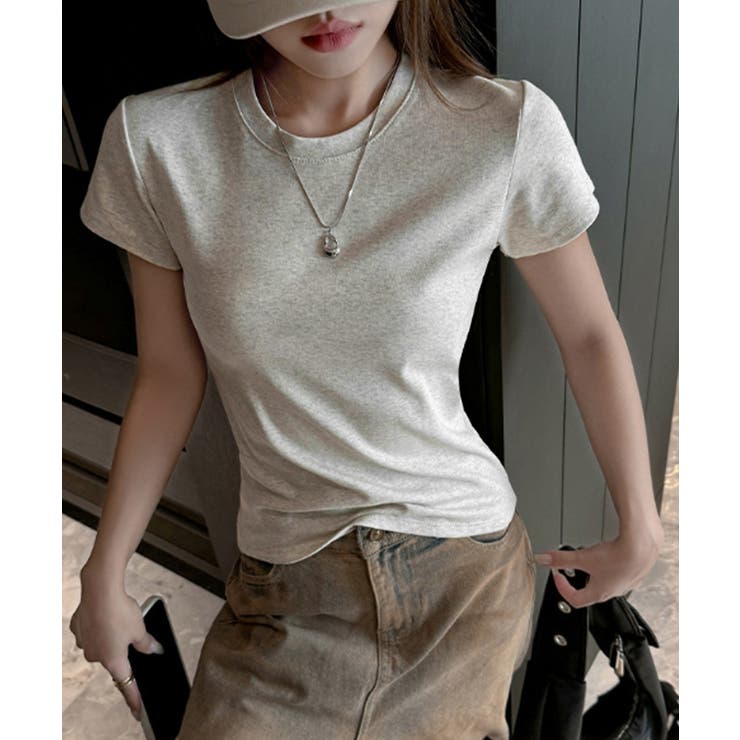 Tシャツ レディース フィットカットソー | Miniministore | 詳細画像9 