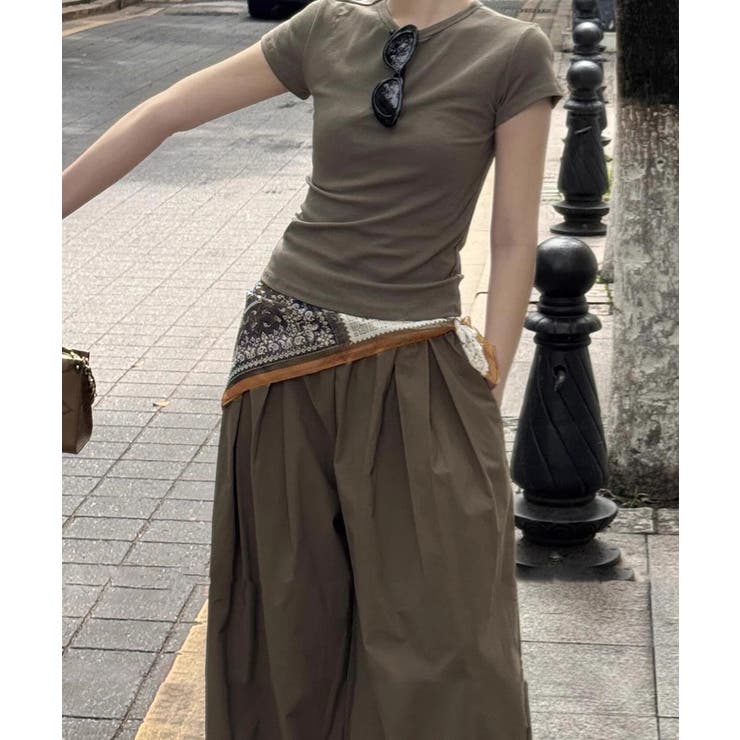 スクエアスカーフ シルク調スカーフ 上品 | Miniministore | 詳細画像11 