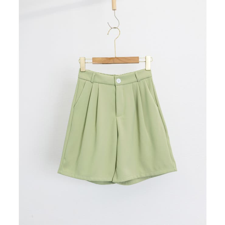 ５分丈 タックショートパンツ レディース | Miniministore | 詳細画像20 
