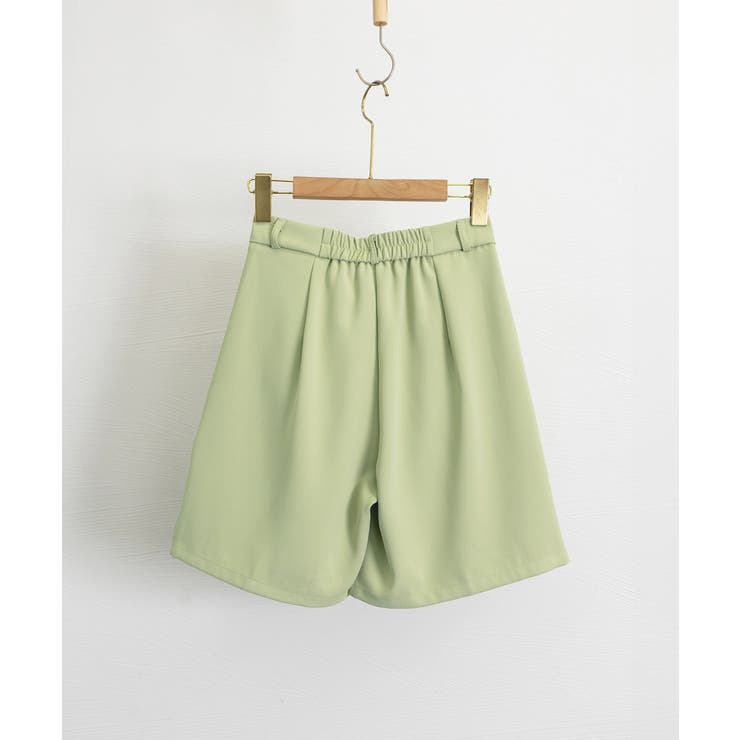 ５分丈 タックショートパンツ レディース | Miniministore | 詳細画像21 