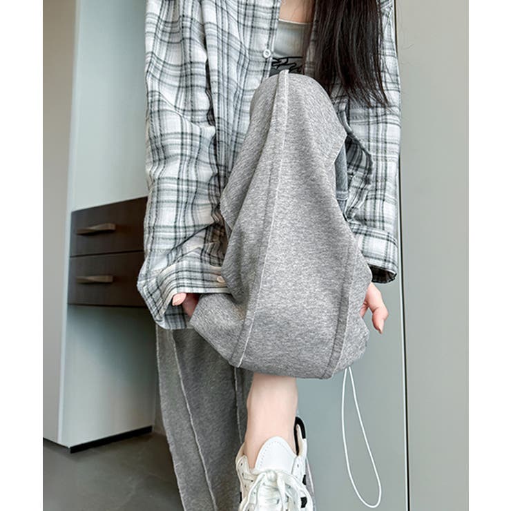 ワイドスウェットパンツ フロントライン[品番:II000012462 ワイドスウェットパンツ フロントライン[品番:II000012462