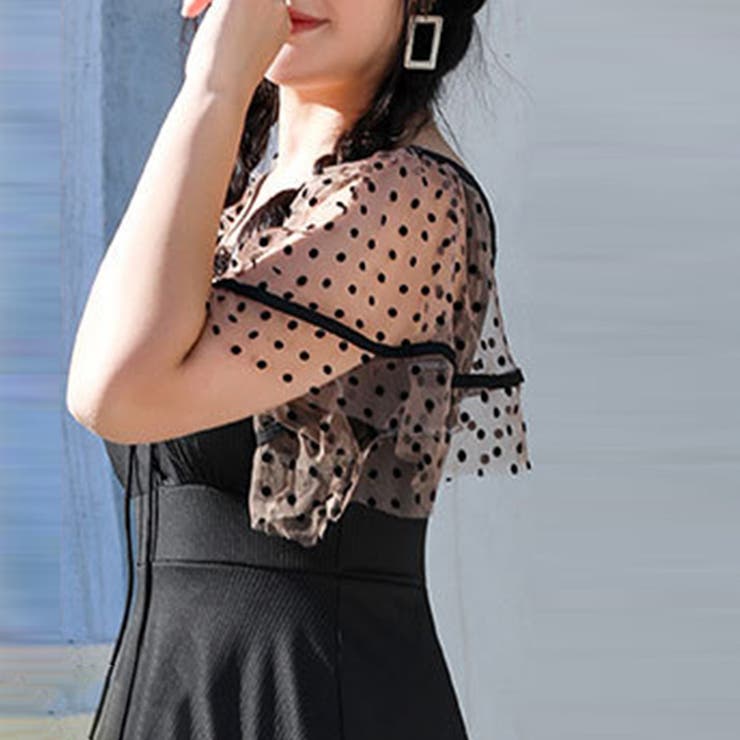 ぽっちゃり水着 ワンピース水着体型カバー | Miniministore | 詳細画像5 