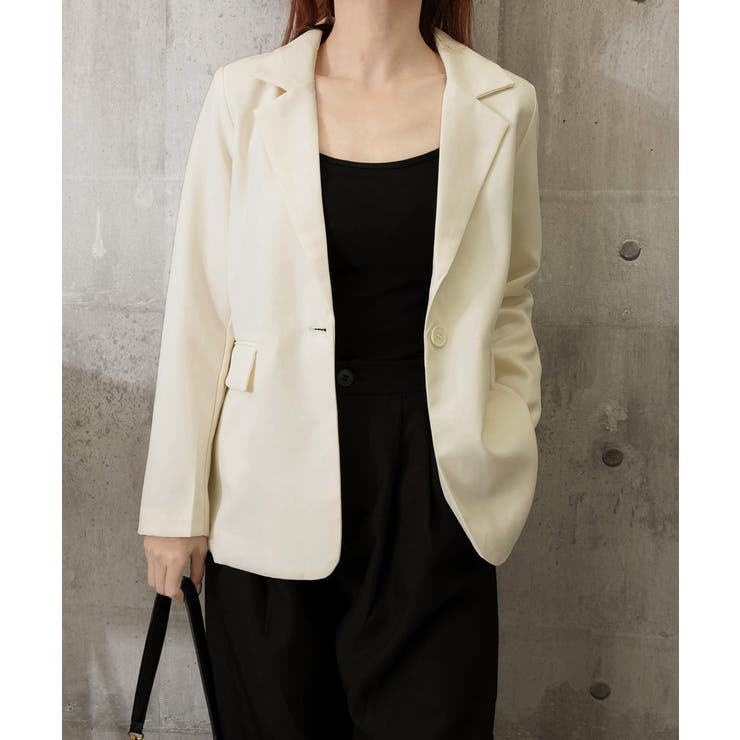 バックスリットテーラードジャケット韓国風 | Miniministore | 詳細画像16 