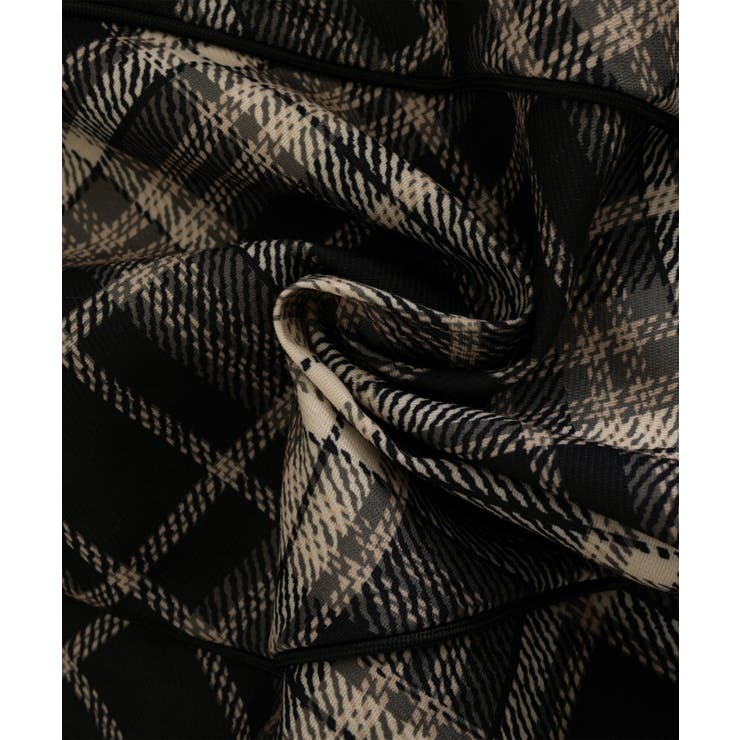 チェック柄サスペンダーワンピースベルト付 | Miniministore | 詳細画像25 