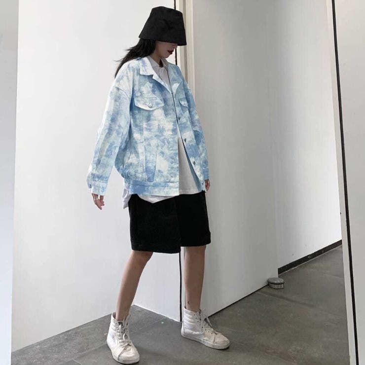 デニムジャケット 絞り染めレディース韓国 | Miniministore | 詳細画像9 
