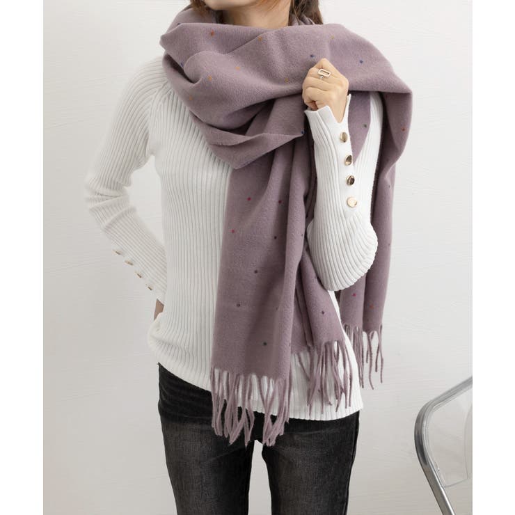 ボトルネック ニットトップス 袖口ボタン | Miniministore | 詳細画像26 