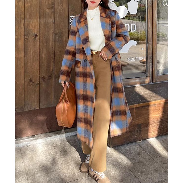 ボトルネック ニットトップス 袖口ボタン | Miniministore | 詳細画像7 