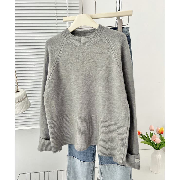 ニットトップス ワイドスリーブニット秋冬 | Miniministore | 詳細画像21 