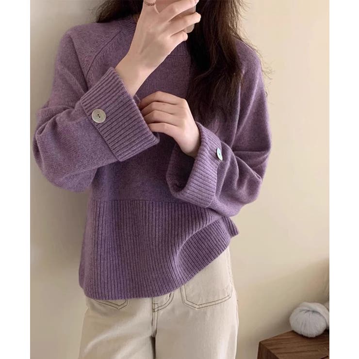 ニットトップス ワイドスリーブニット秋冬 | Miniministore | 詳細画像8 