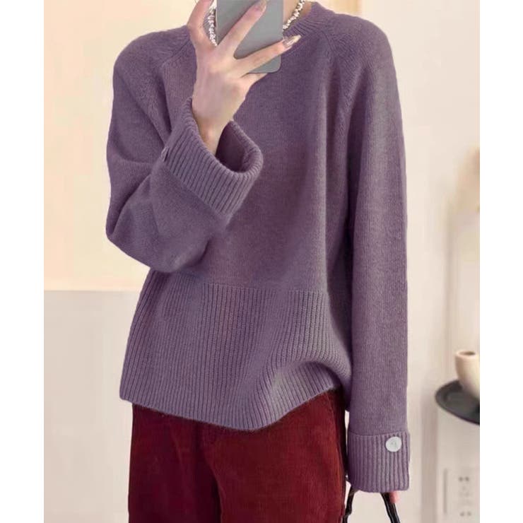 ニットトップス ワイドスリーブニット秋冬 | Miniministore | 詳細画像9 