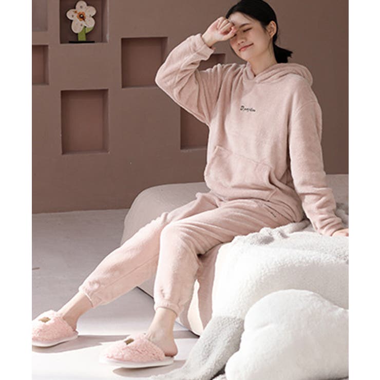 ルームウェア フリース パジャマ セット[品番：II000011296]｜Miniministore（ミニミニストア）のレディース ファッション通販｜SHOPLIST（ショップリスト）