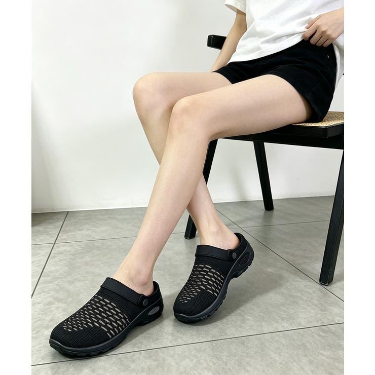 厚底メッシュスニーカーサンダルレディース | Miniministore | 詳細画像13 
