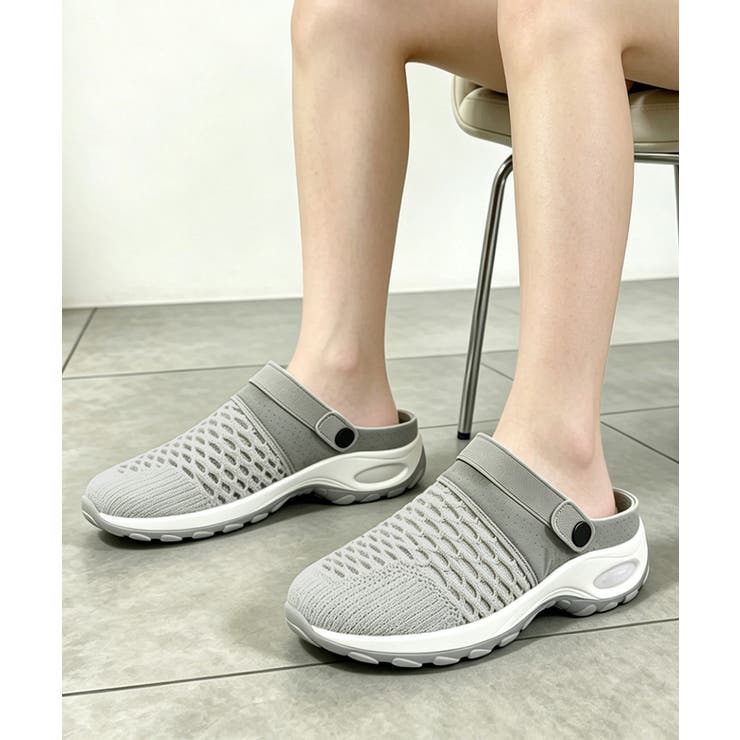 厚底メッシュスニーカーサンダルレディース | Miniministore | 詳細画像16 