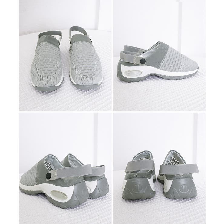 厚底メッシュスニーカーサンダルレディース | Miniministore | 詳細画像23 