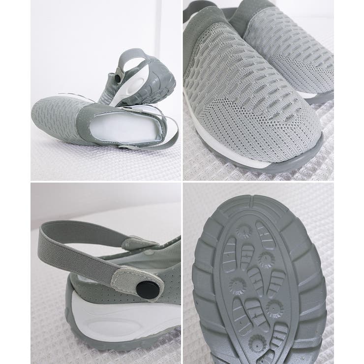 厚底メッシュスニーカーサンダルレディース | Miniministore | 詳細画像24 