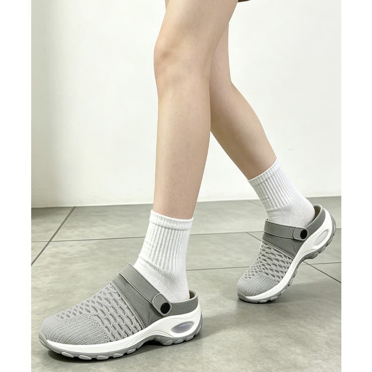 厚底メッシュスニーカーサンダルレディース | Miniministore | 詳細画像3 