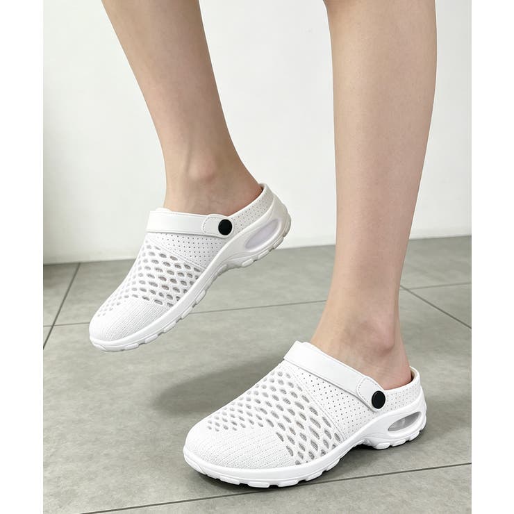 厚底メッシュスニーカーサンダルレディース | Miniministore | 詳細画像7 