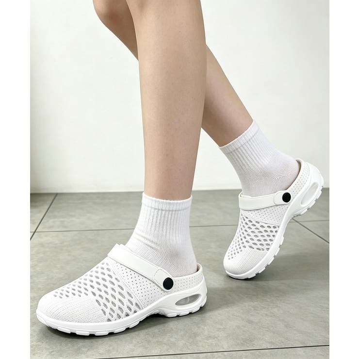 厚底メッシュスニーカーサンダルレディース | Miniministore | 詳細画像8 