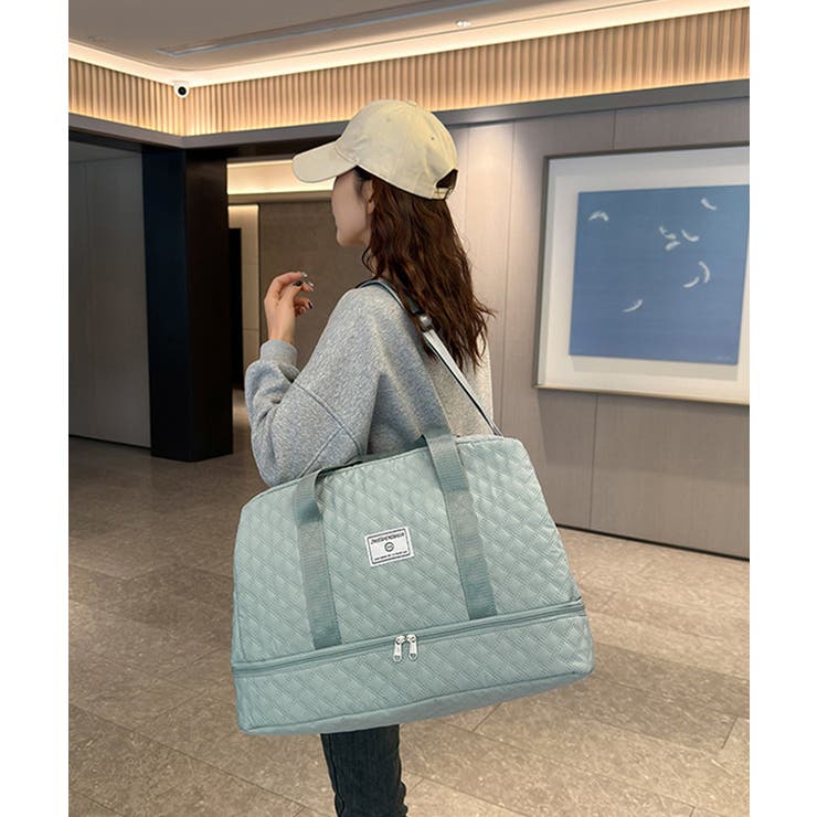 ボストンバッグ キルティング 旅行 カバン[品番：II000011406]｜Miniministore（ミニミニストア）のレディースファッション通販｜SHOPLIST（ショップリスト）