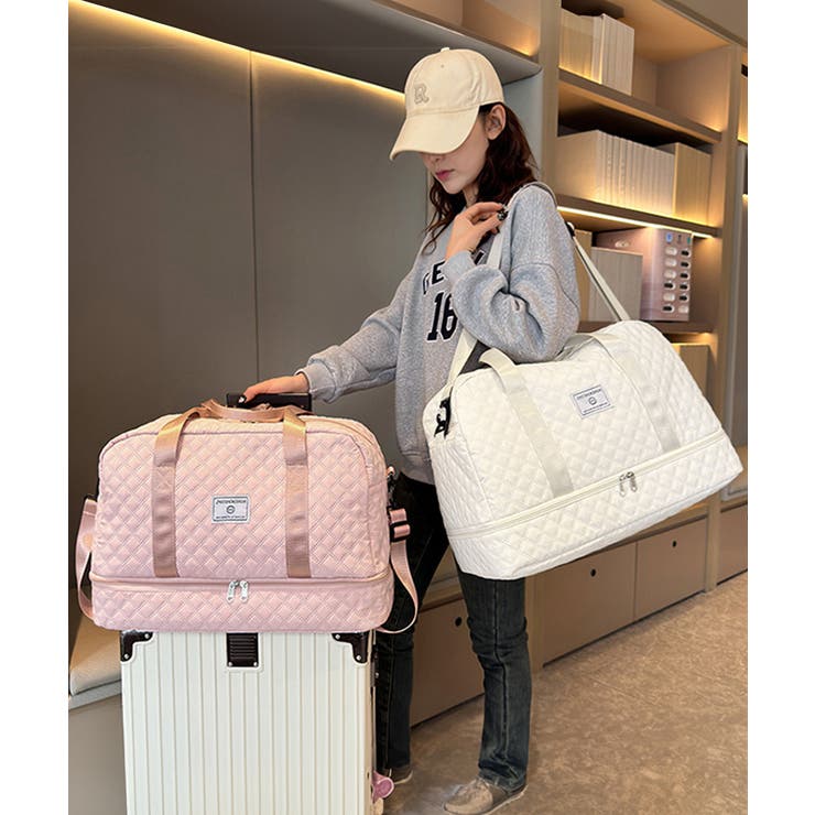 ボストンバッグ キルティング 旅行カバン | Miniministore | 詳細画像16 