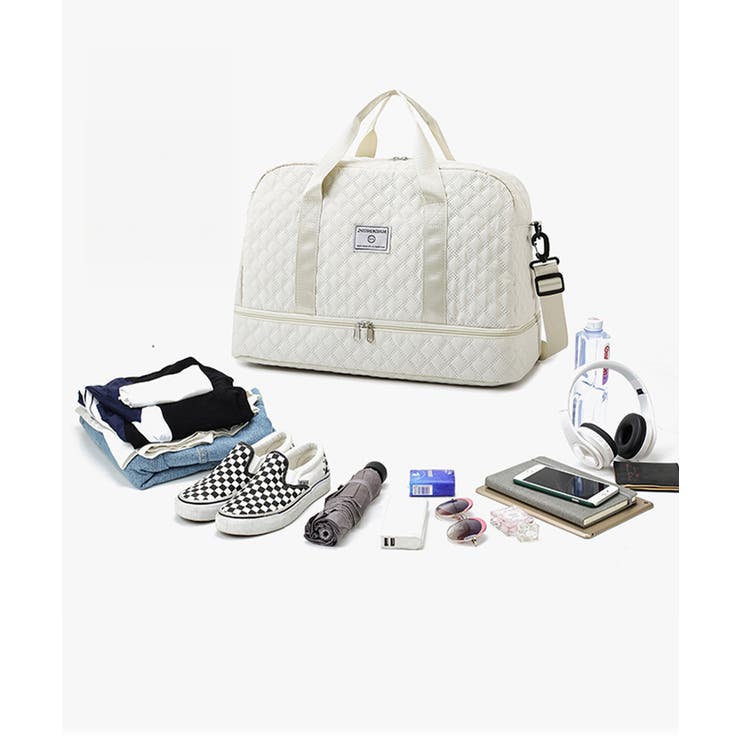 ボストンバッグ キルティング 旅行カバン | Miniministore | 詳細画像6 