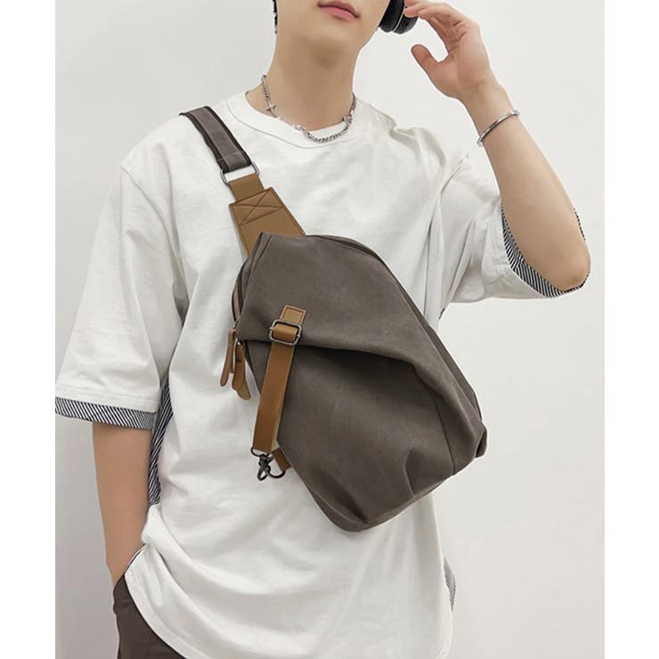 ボディバッグ 男女兼用 大容量斜めがけ鞄 | Miniministore | 詳細画像11 