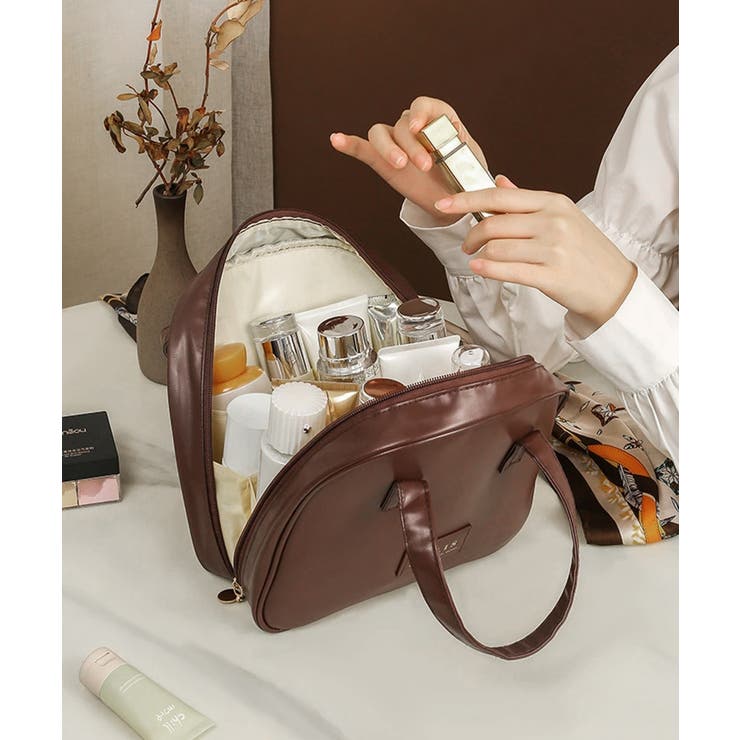 シェルポーチ 化粧ポーチ メイクボックス | Miniministore | 詳細画像6 