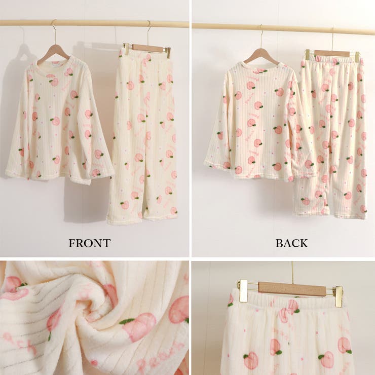 フリースパジャマ 上下セット レディース | Miniministore | 詳細画像3 